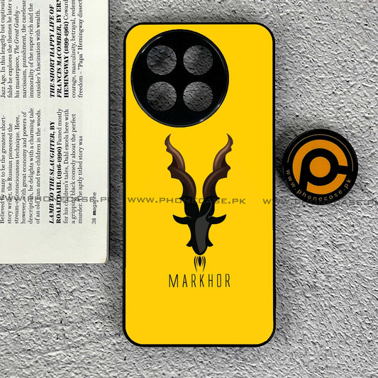 OnePlus Ace 5 - Markhor Series - Premium Metal Printed soft Bumper shock Proof Case