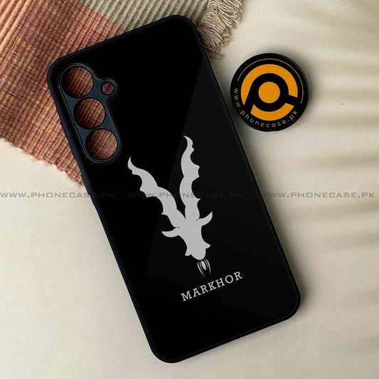 Samsung Galaxy A16 - Markhor Design 9  - Premium Metal Printed soft Bumper Shock Proof Case CS-37603 CS-37993