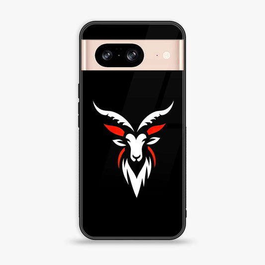 Google Pixel 8 - Minimalistic Design 4 - Premium Metal Printed soft Bumper Shock Proof Case CS-39116