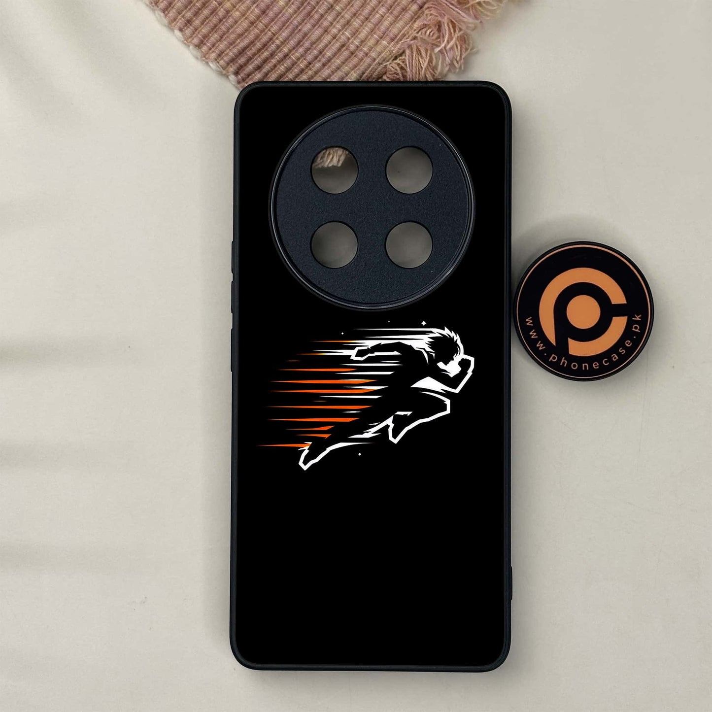 Honor X9c 5G - Minimalistic Design Design 9 - Premium Metal Printed soft Bumper shock Proof Case  CS-38395