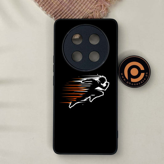 Honor X9c 5G - Minimalistic Design Design 9 - Premium Metal Printed soft Bumper shock Proof Case  CS-38395