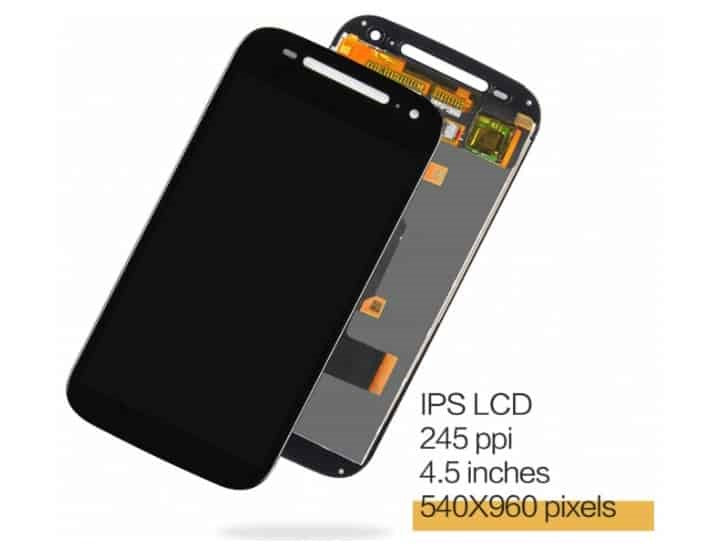 MOTOROLA MOTO E2 2ND GEN LCD PANEL UNIT