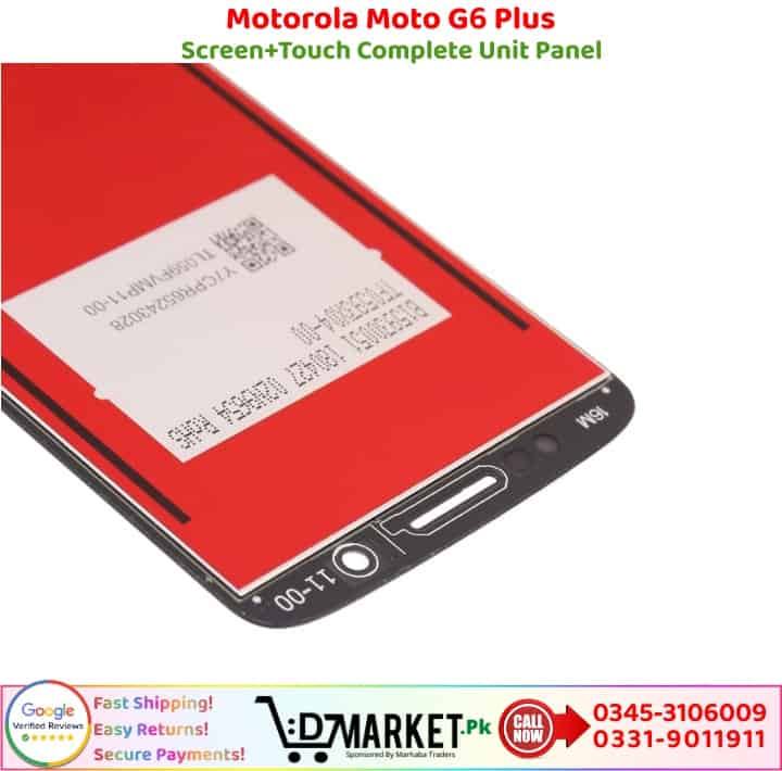 MOTOROLA MOTO G6 PLUS LCD PANEL UNIT