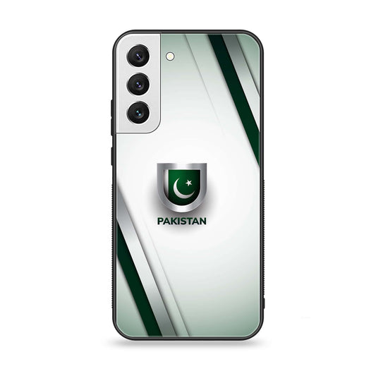 Samsung Galaxy S21 FE - Pakistani Flag Design 2 - Premium Metal  Printed soft Bumper shock Proof Case  CS-38156
