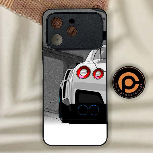 Tecno Spark 40 - Racing 2.0 Design 5  - Premium Metal Printed soft Bumper shock Proof Case CS-38317