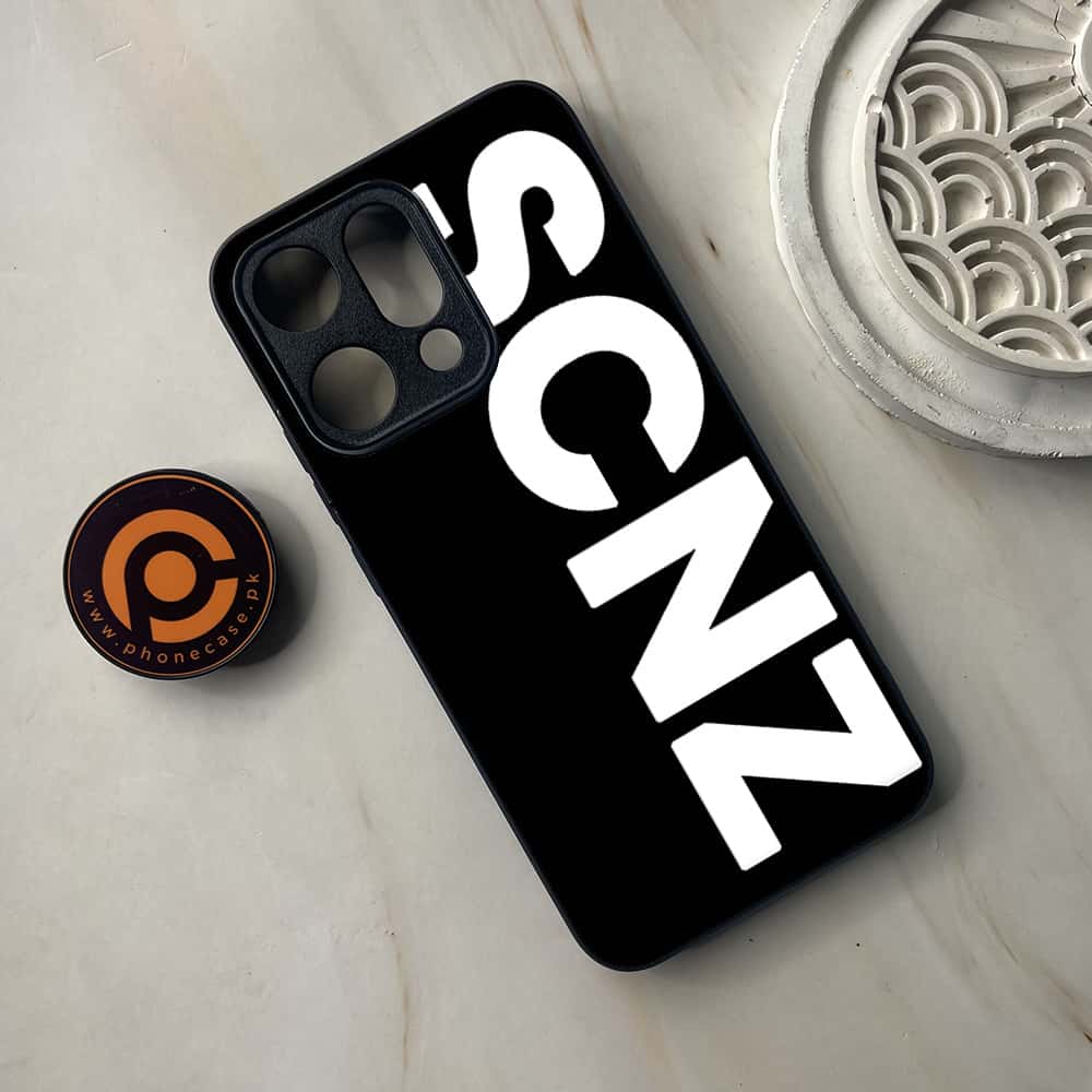 Oppo Reno 14 5G - SCNZ - Premium Metal Printed soft Bumper shock Proof Case  CS-37966