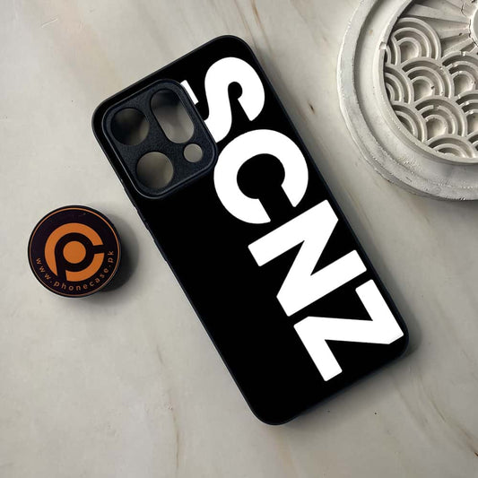 Oppo Reno 14 5G - SCNZ - Premium Metal Printed soft Bumper shock Proof Case  CS-37966