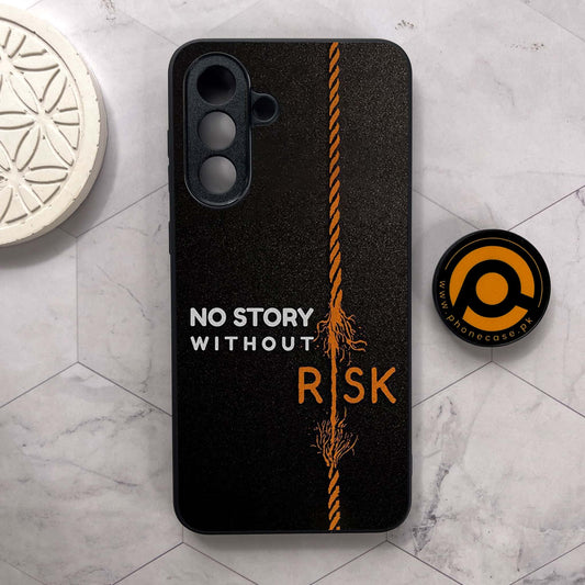 Samsung Galaxy A56 5G - The Risk Taker - Premium Metal Printed soft Bumper shock Proof Case  CS-38789 CS-39223