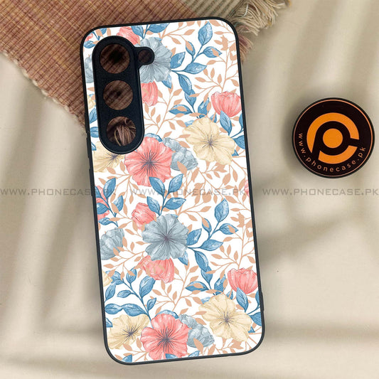 Tecno Spark 40 Pro - Seamless Flower - Premium Metal Printed soft Bumper shock Proof Case CS-38132