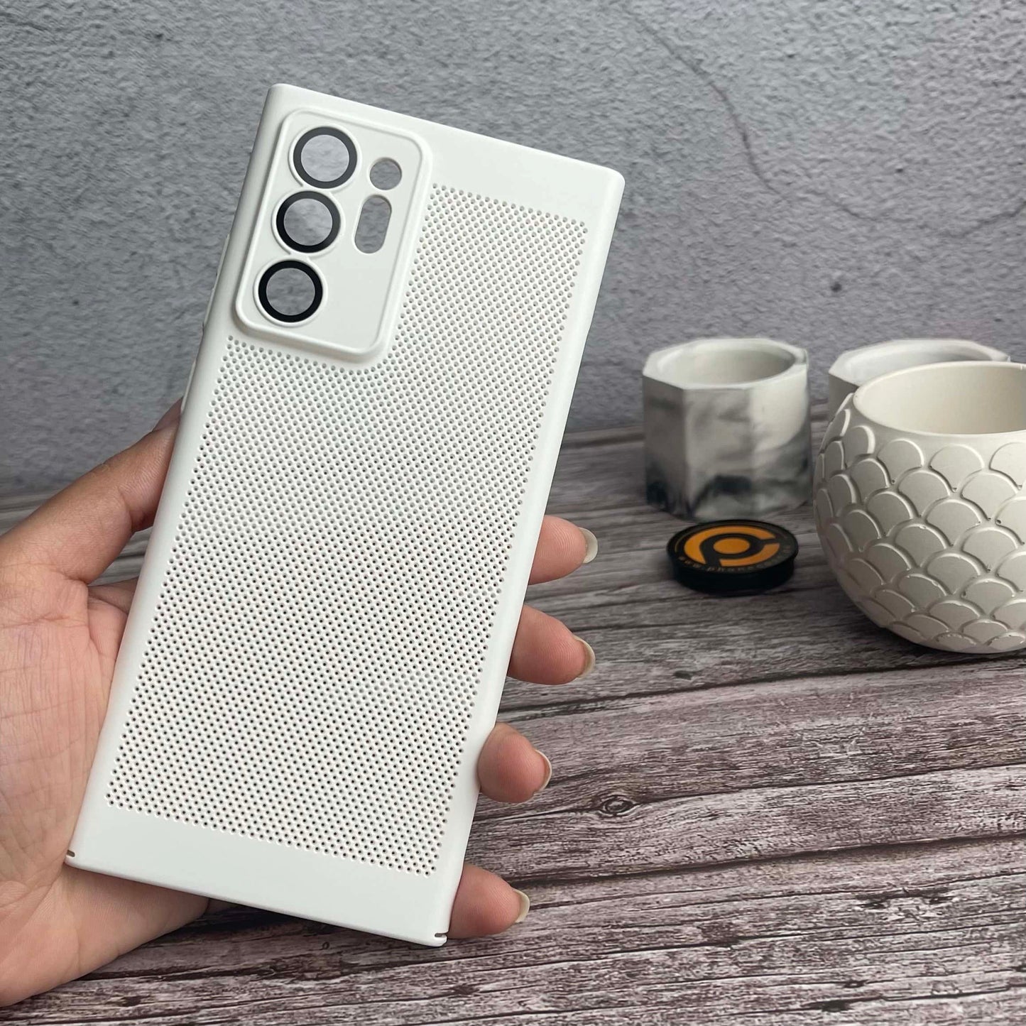 Samsung Galaxy Note 20 Ultra Cooling Case with Built-in Camera lens Glass