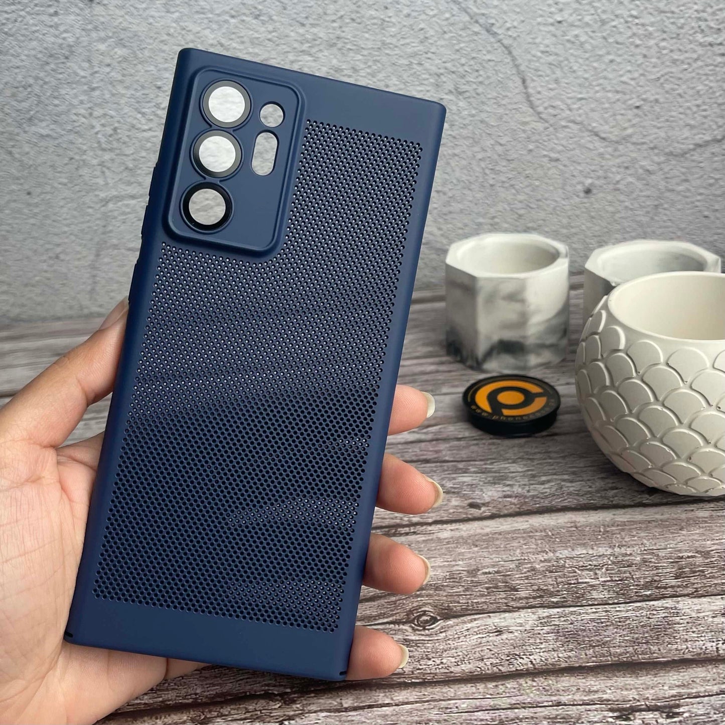 Samsung Galaxy Note 20 Ultra Cooling Case with Built-in Camera lens Glass