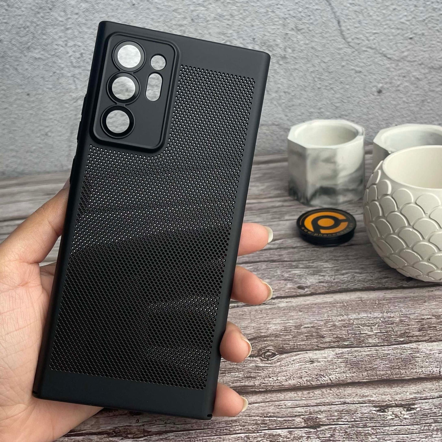 Samsung Galaxy Note 20 Ultra Cooling Case with Built-in Camera lens Glass