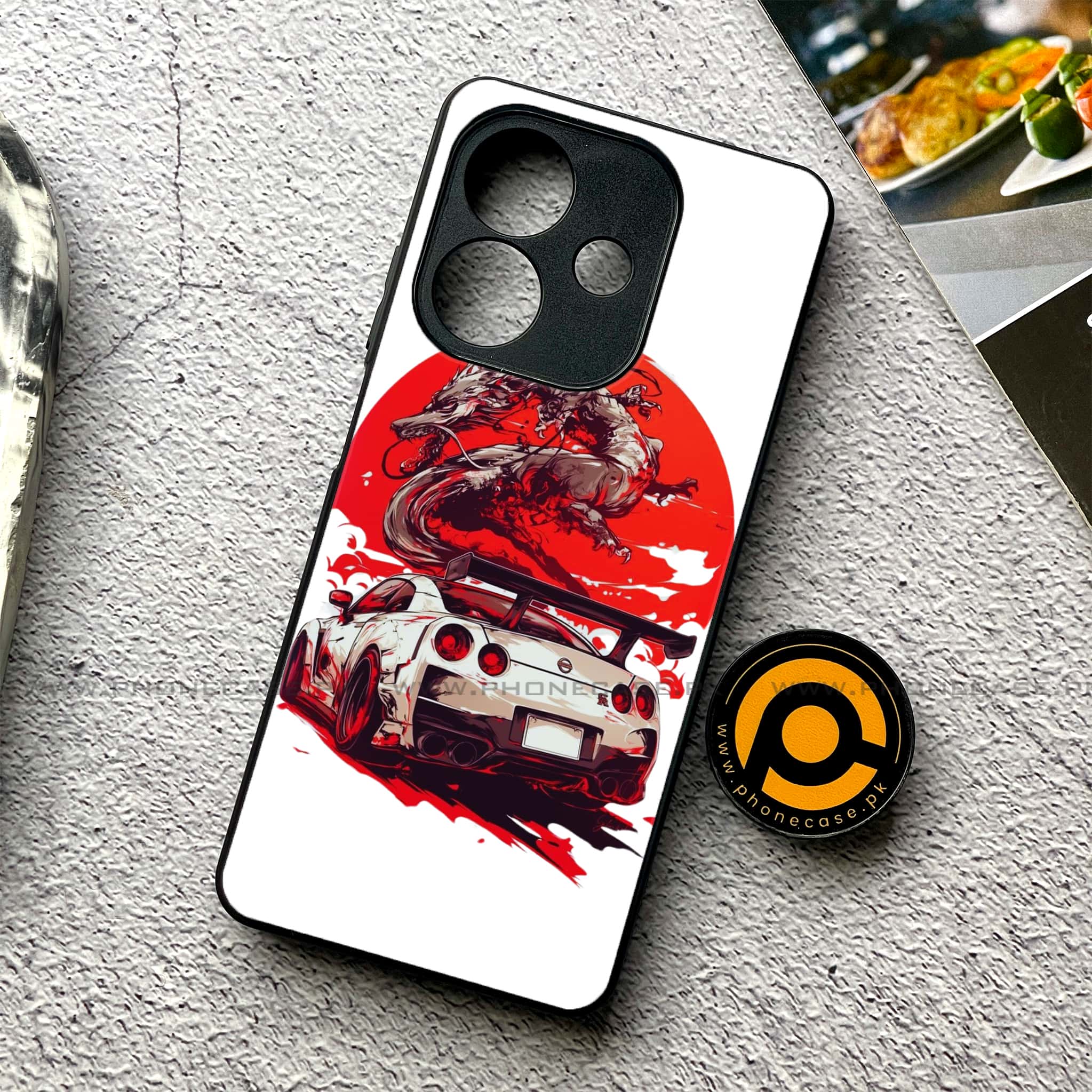 iPhone 16 Pro -  Speed and Fury - Premium Metal Printed soft Bumper shock Proof Case CS-37416