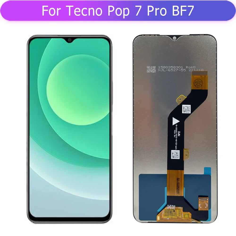 TECNO POP 7 PRO LCD PANEL
