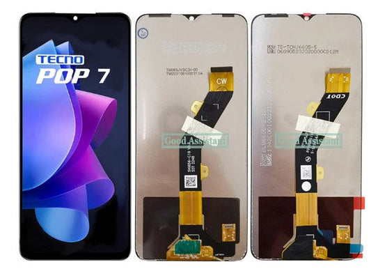 TECNO POP 7 LCD PANEL