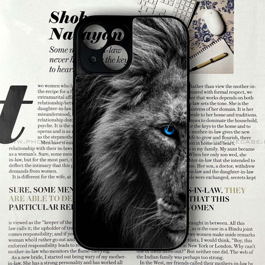 iPhone 13 - Tiger Art Design 8  - Premium Metal Printed soft Bumper shock Proof Case  CS-38739