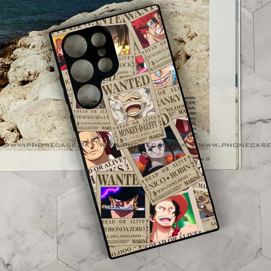 Samsung Galaxy S24 Ultra - Wanted Anime - Premium Metal Printed soft Bumper shock Proof Case CS-38517