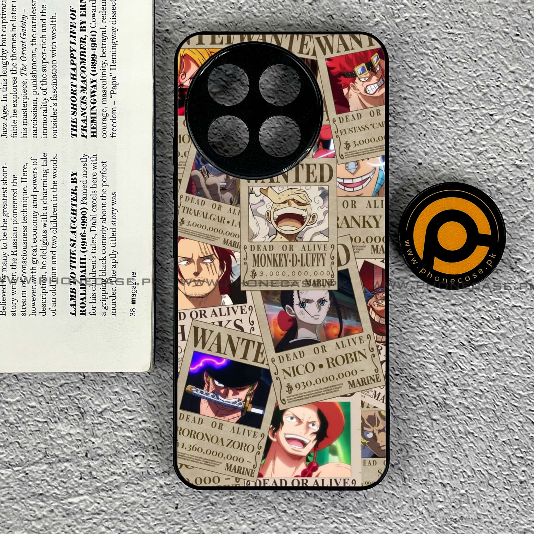 OnePlus 13R - Wanted Anime - Premium Printed Metal soft Bumper shock Proof Case CS-39071