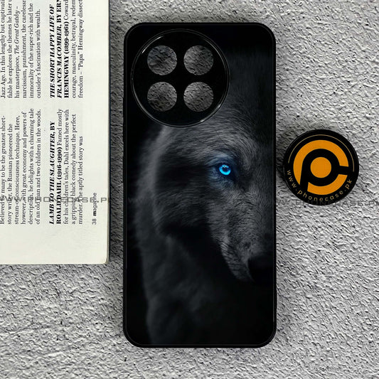 OnePlus 13R - Wolf Design 9  - Premium Printed Glass soft Bumper shock Proof Case CS-38054
