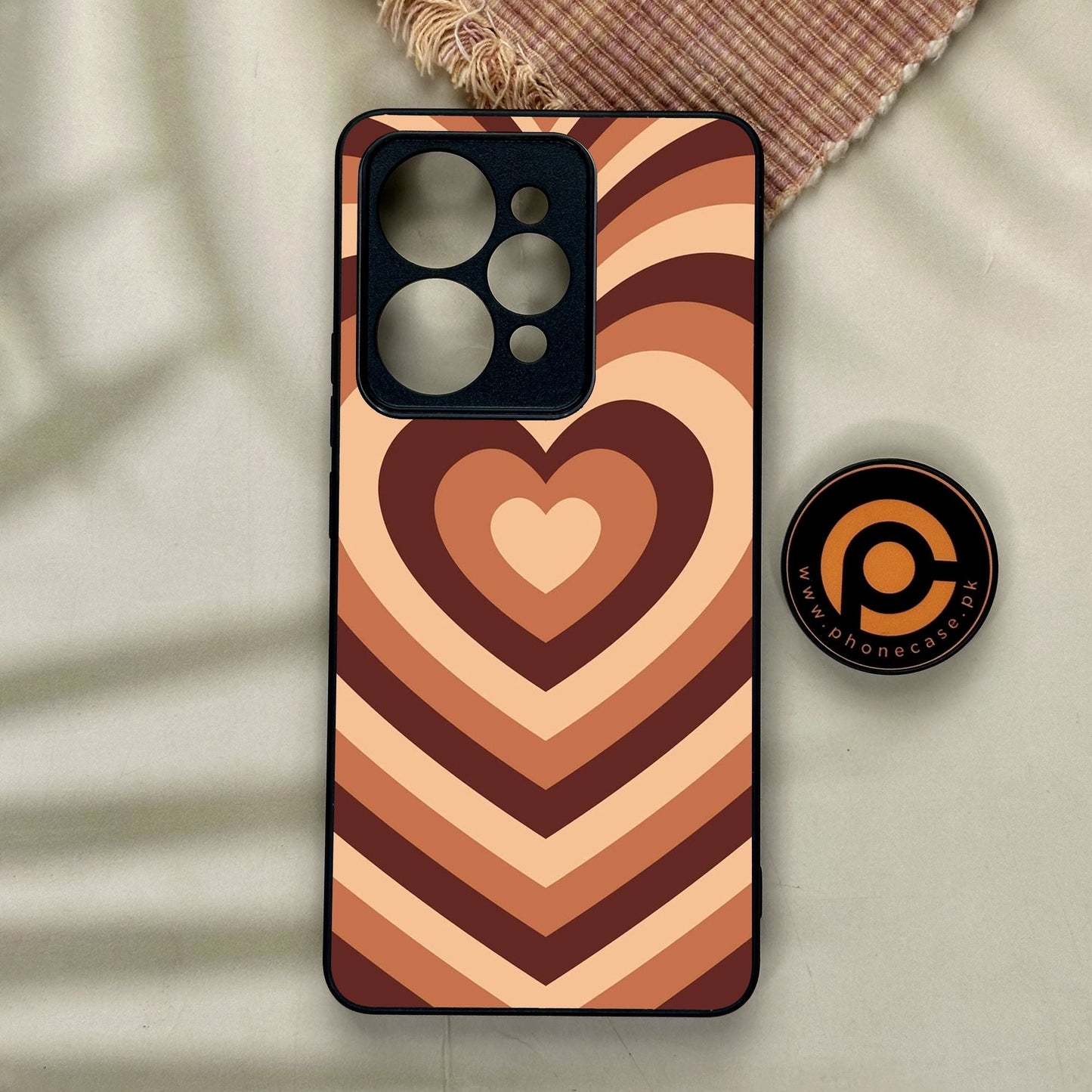 Realme 15 Pro - Heartbeat Design 2 - Premium Metal Printed Soft Bumper Shock Proof Case