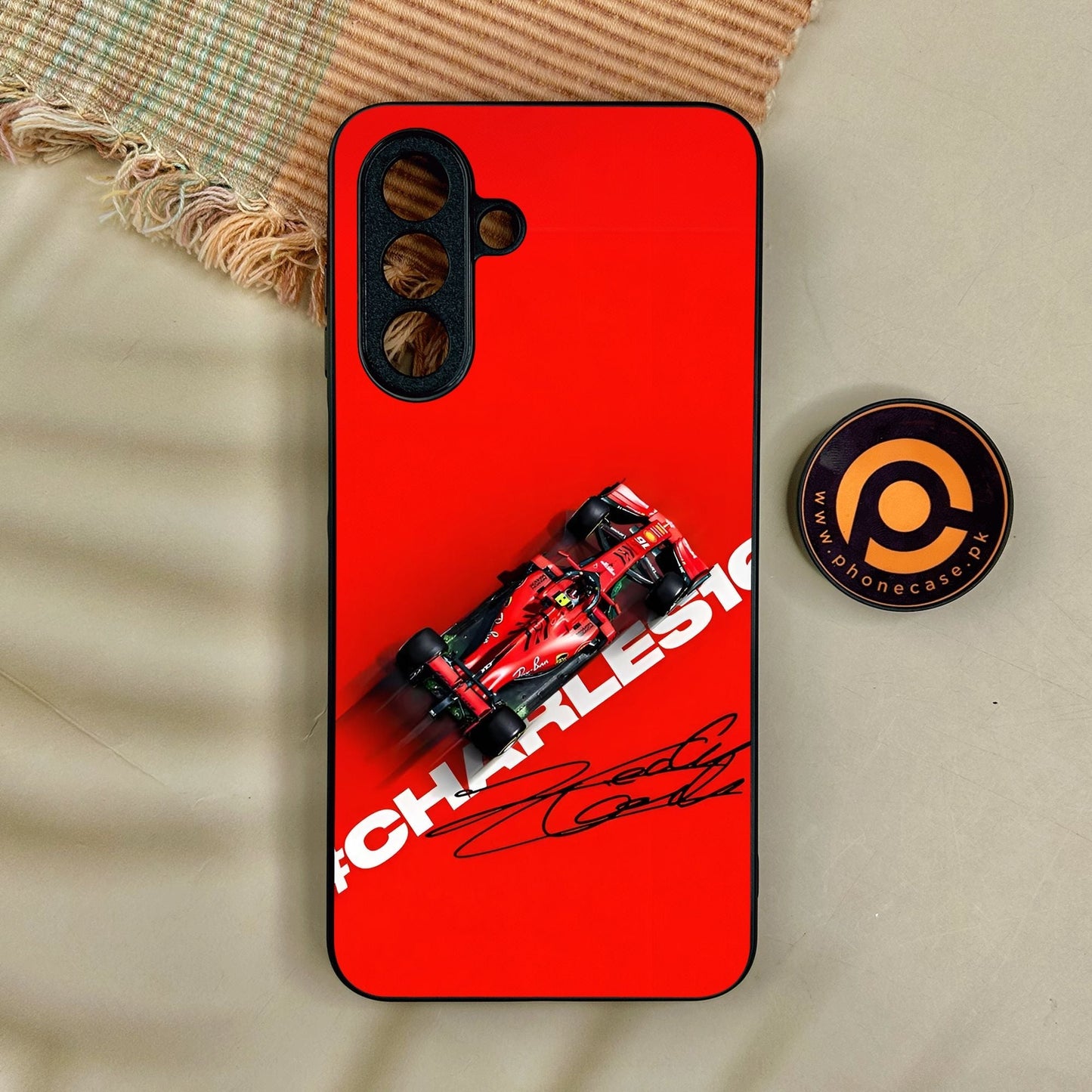 Samsung Galaxy A17 - Formula 1 Design 2 - Premium Metal Printed Soft Bumper Shock Proof Case