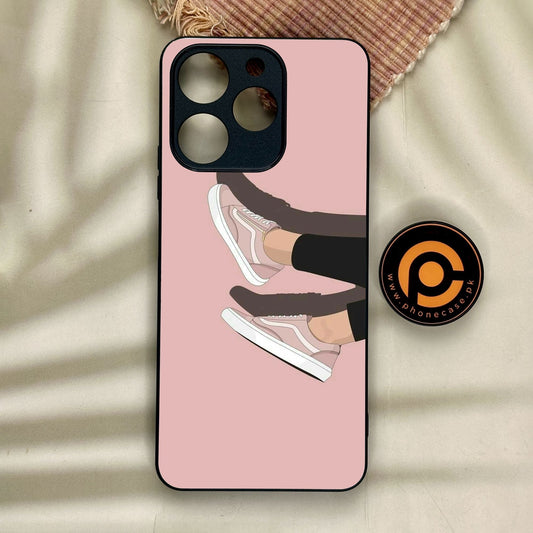 Realme Note 70 - Anime Girls Design 9 - Premium Metal Printed Soft Bumper Shock Proof Case