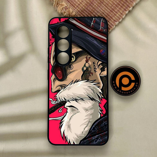 Itel S25 - Master Roshi - Premium Metal Printed Soft Bumper Shock Proof Case