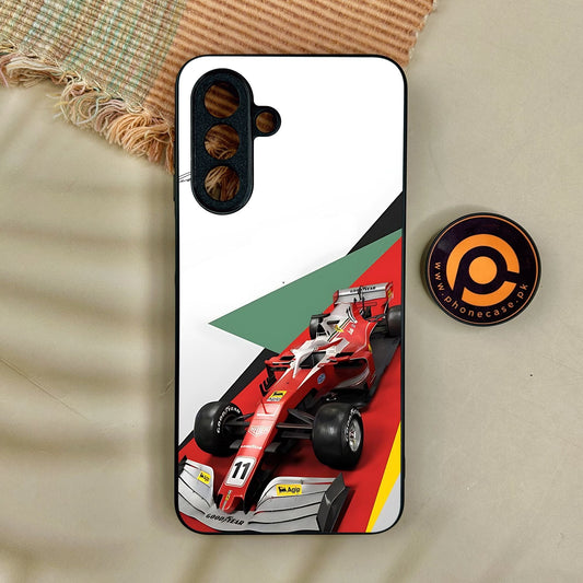 Samsung Galaxy A17 - Formula 1 Design 3 - Premium Metal Printed Soft Bumper Shock Proof Case