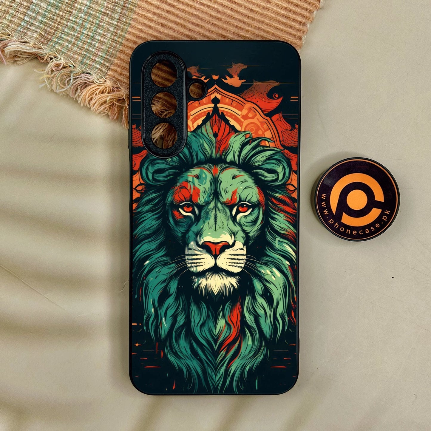 Samsung Galaxy A17 - Tiger 2.0 Design 2 - Premium Metal Printed Soft Bumper Shock Proof Case