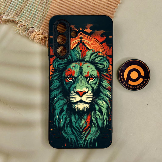 Samsung Galaxy A17 - Tiger 2.0 Design 2 - Premium Metal Printed Soft Bumper Shock Proof Case