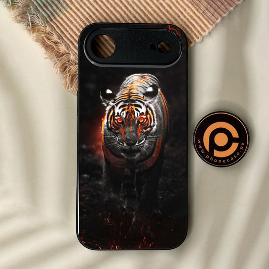 iPhone Air - Tiger Design 6 - Premium Metal Printed Soft Bumper Shock Proof Case