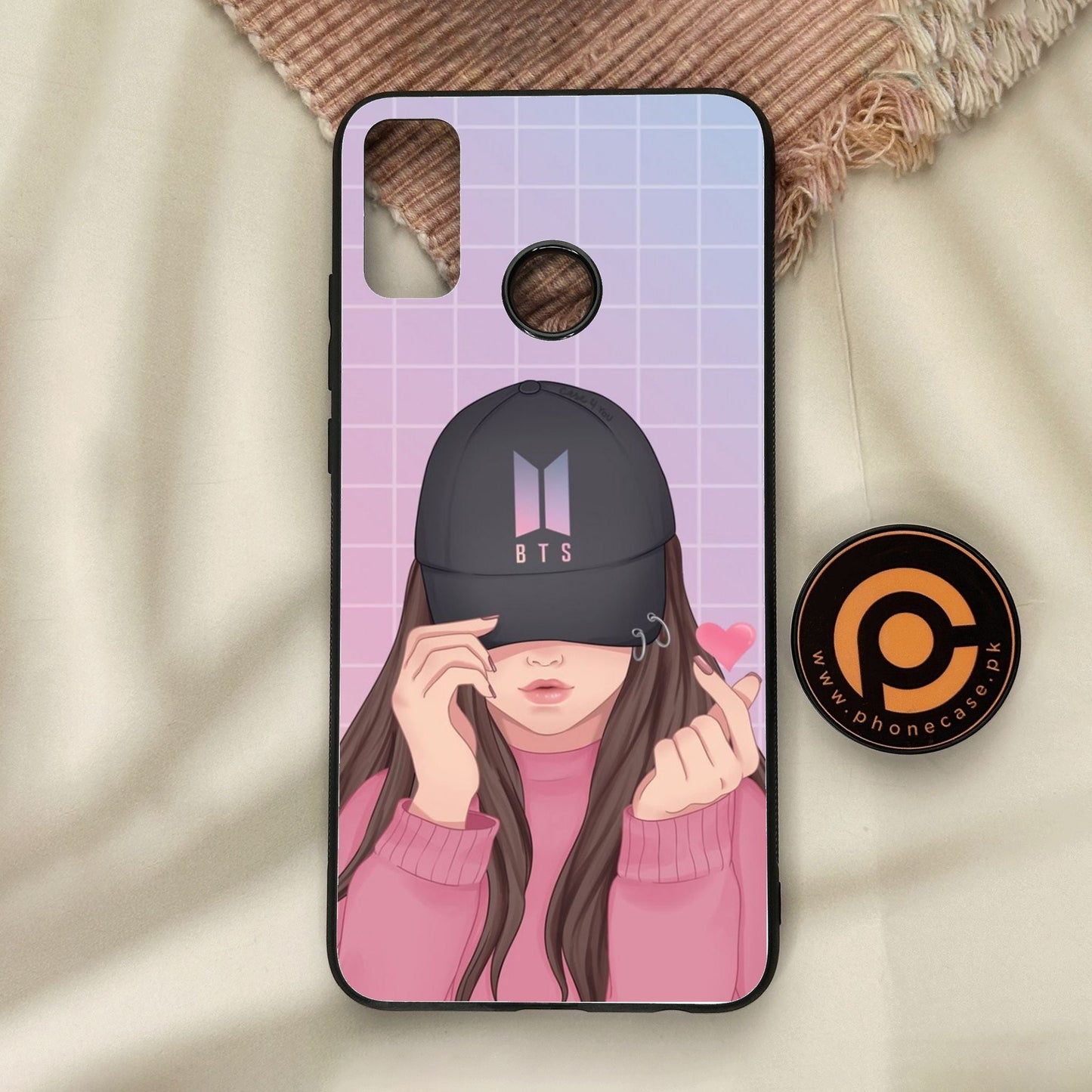 Honor 9X Lite - Anime Girls Design 3 - Premium Metal Printed Soft Bumper Shock Proof Case