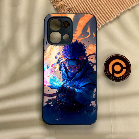 Oppo A6 Pro - Anime 2.0 Design 3 - Premium Metal Printed Soft Bumper Shock Proof Case