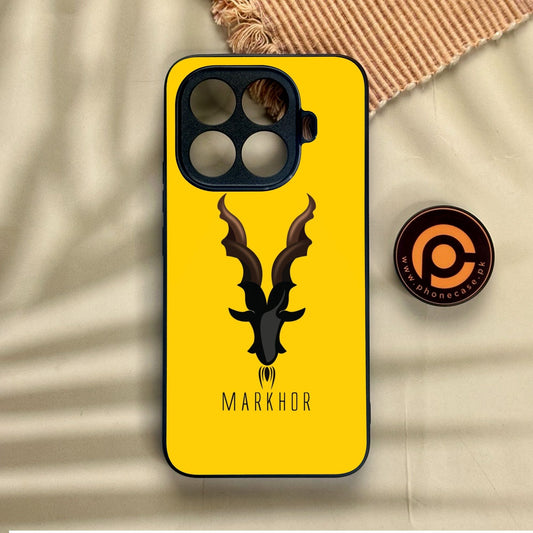 Xiaomi 15T Pro - Markhor Design 1 - Premium Metal Printed Soft Bumper Shock Proof Case