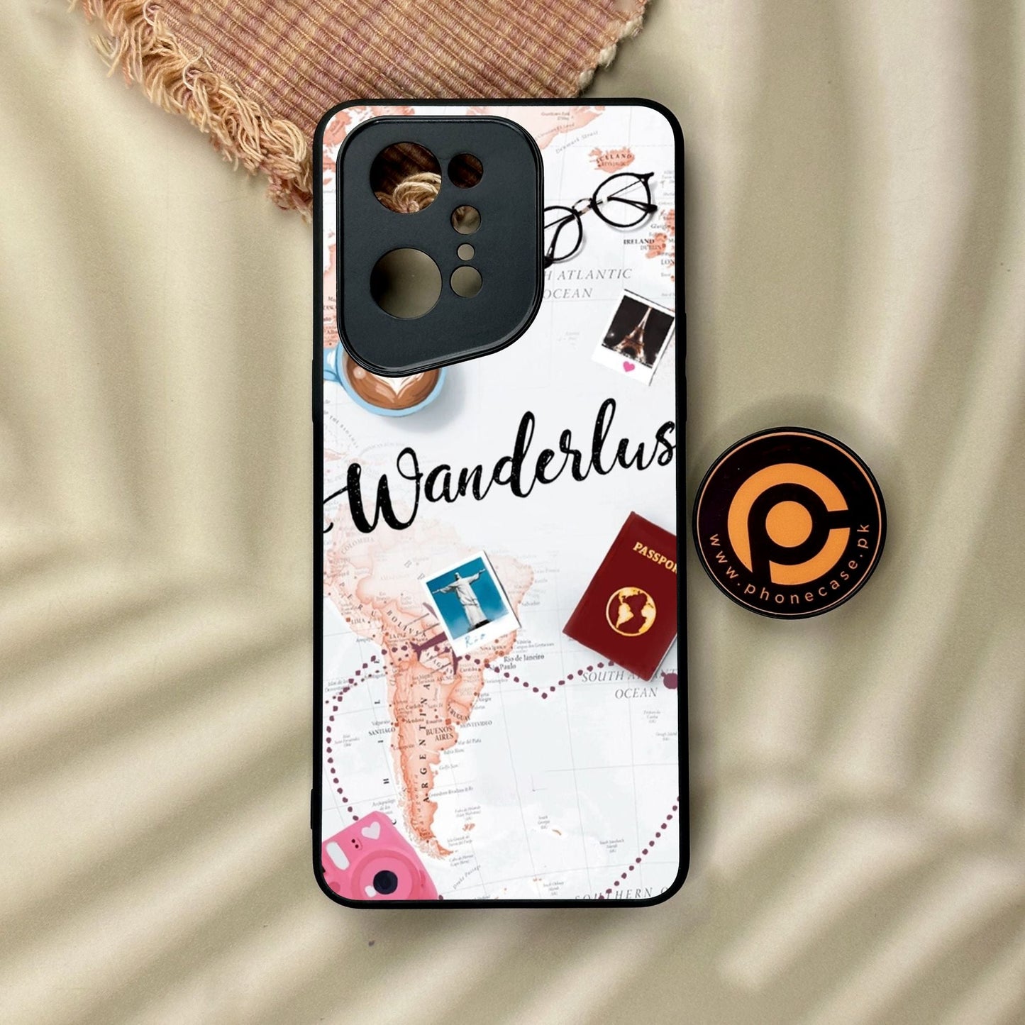 Oppo Find X5 Pro - World Journey - Premium Metal Printed Soft Bumper Shock Proof Case