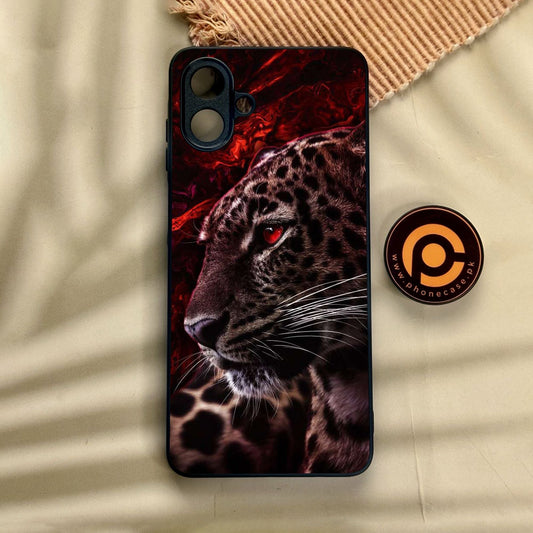 Samsung Galaxy A07 - Tiger Design 5 - Premium Metal Printed Soft Bumper Shock Proof Case