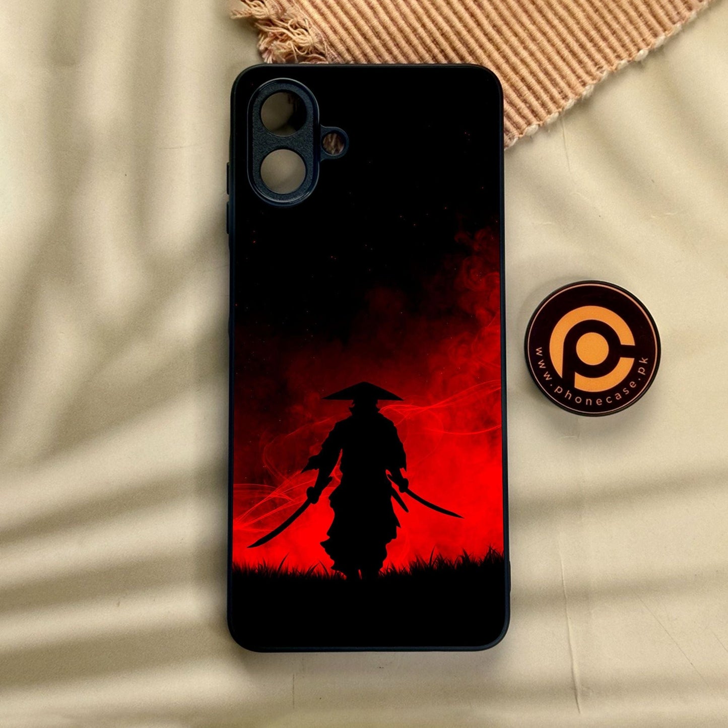 Samsung Galaxy A07 - Ninja Design 1 - Premium Metal Printed Soft Bumper Shock Proof Case