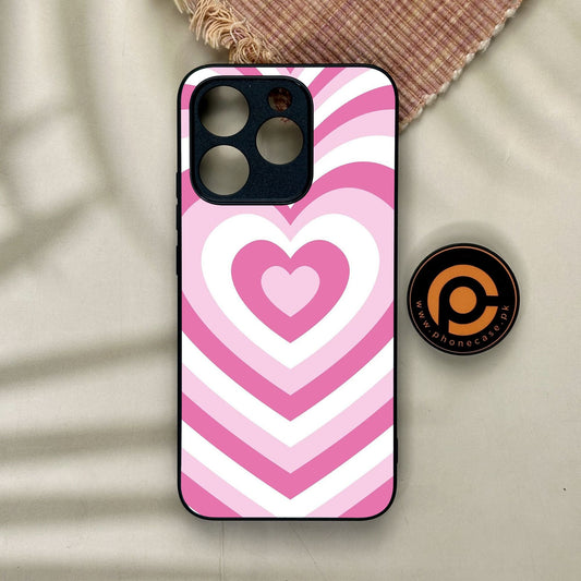 Realme 15T - Heartbeat Design 3 - Premium Metal Printed Soft Bumper Shock Proof Case