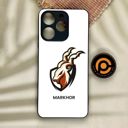 Realme Note 70 - Markhor Design 5 - Premium Metal Printed Soft Bumper Shock Proof Case