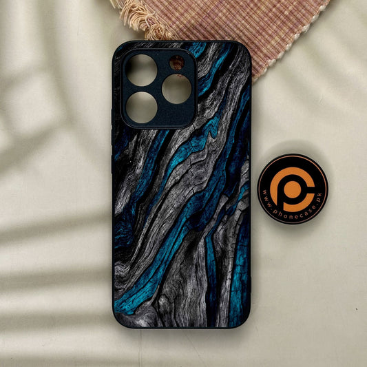 Realme 15T - Liquid Marble Design 8 - Premium Metal Printed Soft Bumper Shock Proof Case