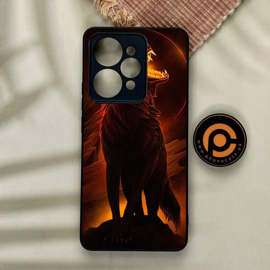 Realme 15 Pro - Wolf Design 6 - Premium Metal Printed Soft Bumper Shock Proof Case