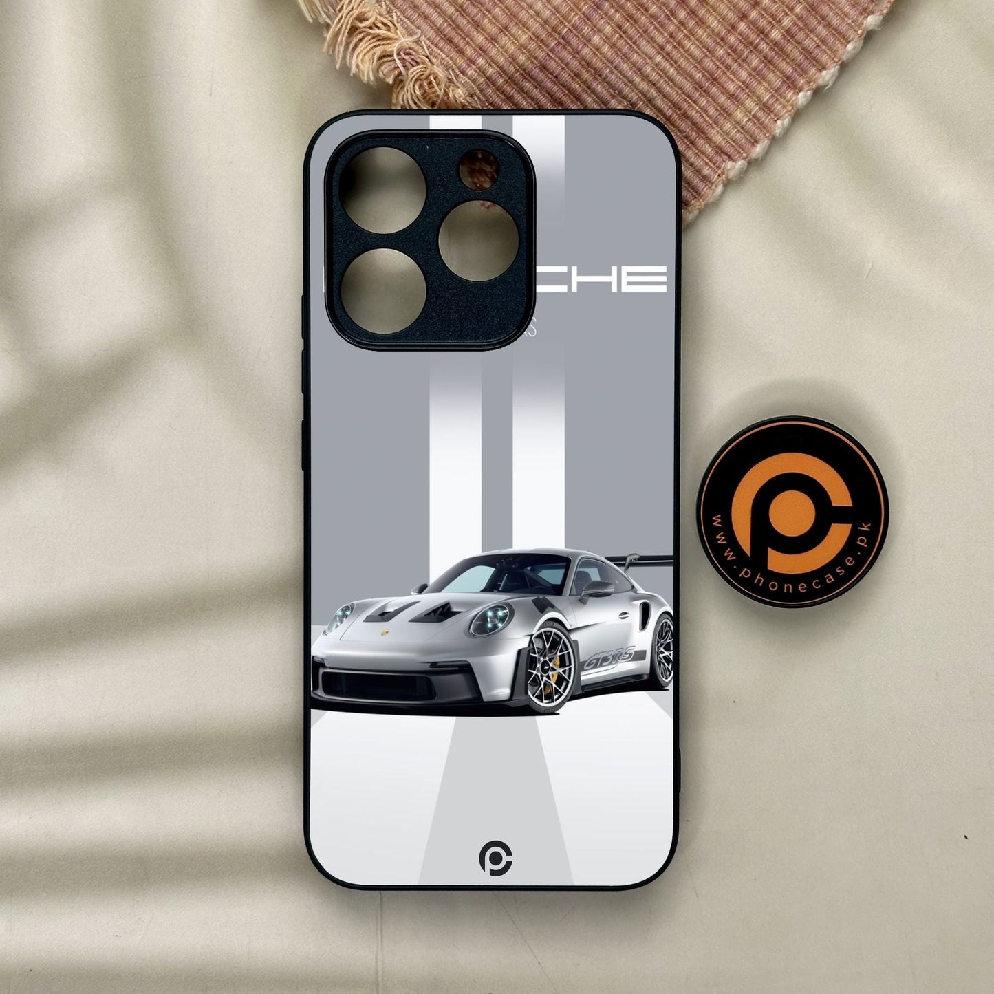 Realme 15T - Porsche Gt3 Rs Thrill - Premium Metal Printed Soft Bumper Shock Proof Case