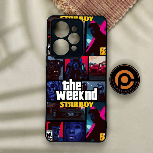 Realme 15 - The Weeknd Star Boy - Premium Metal Printed Soft Bumper Shock Proof Case