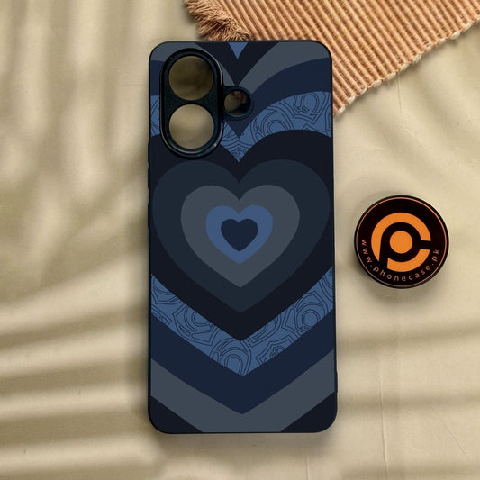 Vivo V60 Lite  - Heart 2.0 Design 6 - Premium Metal Printed Soft Bumper Shock Proof Case