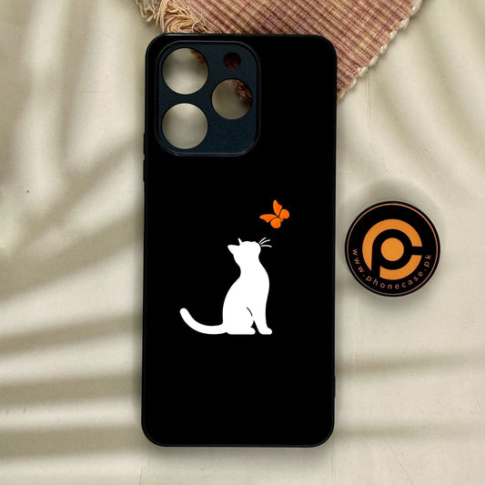 Realme Note 70 - Minimalistic Design 10 - Premium Metal Printed Soft Bumper Shock Proof Case