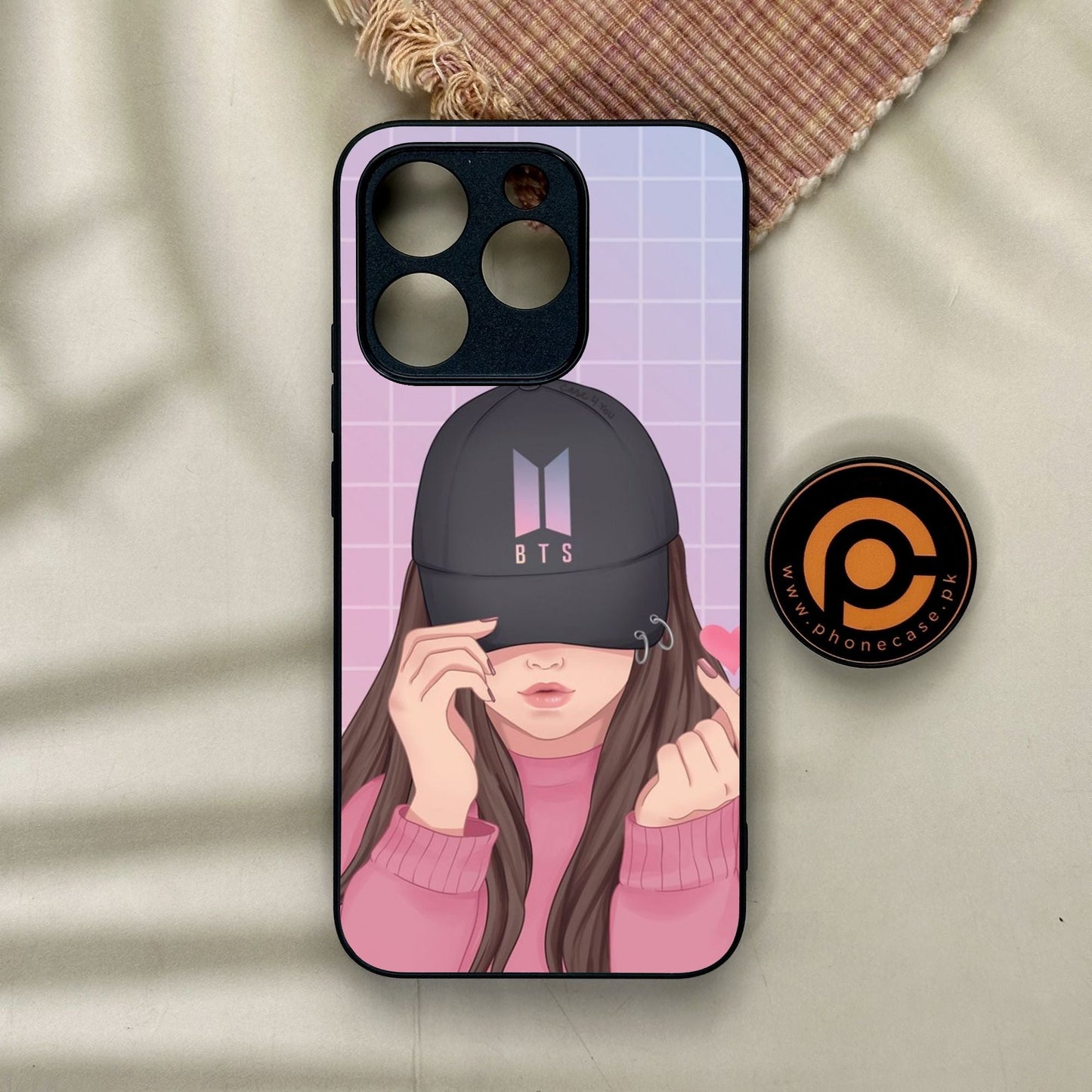 Realme 15T - Anime Girls Design 3 - Premium Metal Printed Soft Bumper Shock Proof Case