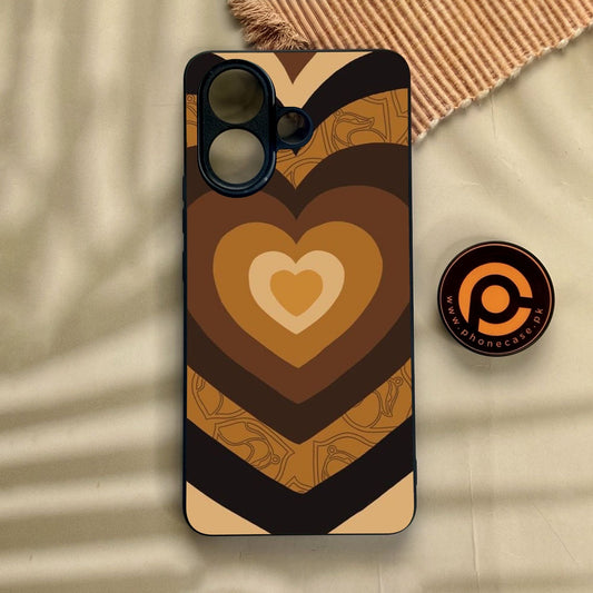 Vivo V60 Lite  - Heart 2.0 Design 5 - Premium Metal Printed Soft Bumper Shock Proof Case