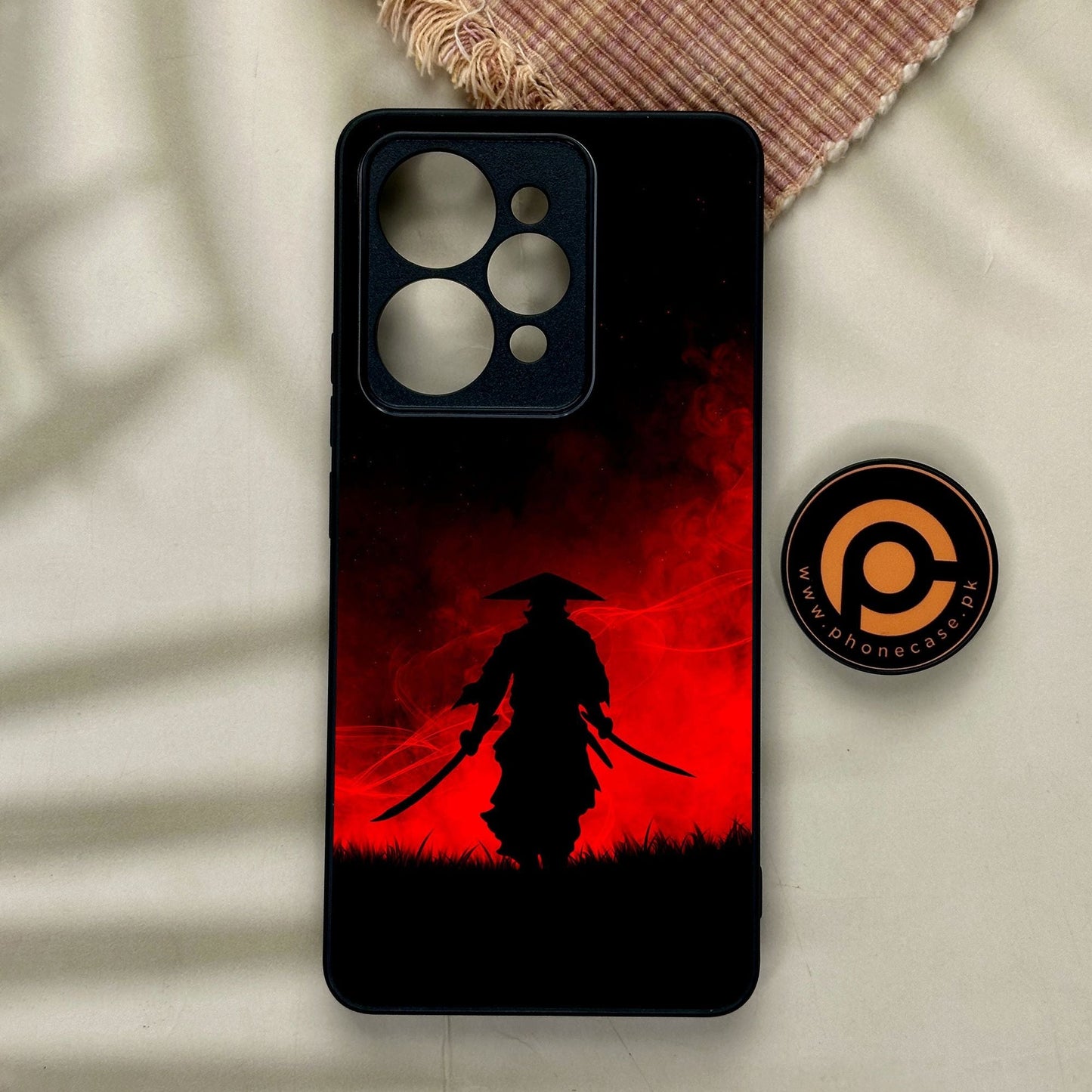 Realme 15 - Ninja Design 1 - Premium Metal Printed Soft Bumper Shock Proof Case