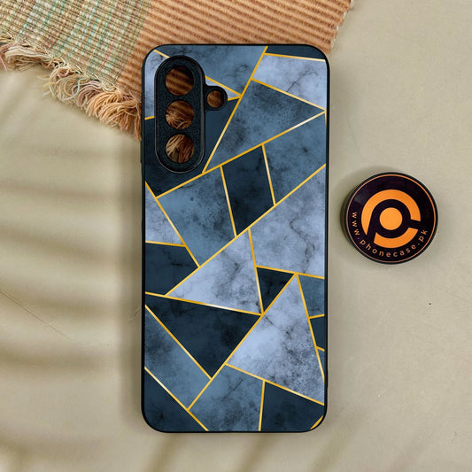 Samsung Galaxy A17 - Geometric Design 3 - Premium Metal Printed Soft Bumper Shock Proof Case