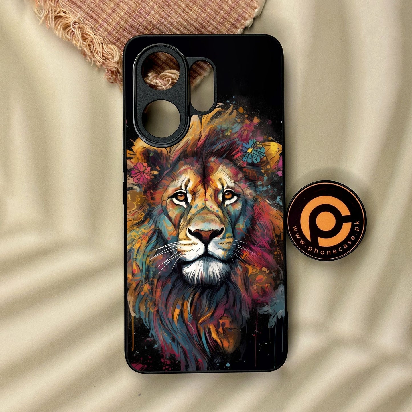 Vivo V60 - Tiger 2.0 Design 10 - Premium Metal Printed Soft Bumper Shock Proof Case